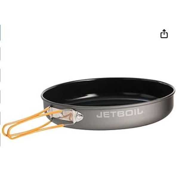 Jetboil 10 Inch Fry Pan with Heat-Capture Ring