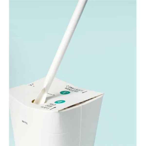 Lot of 8 – Sofi Straws Smoothie Spoon, 200 Count, 11 Inches Tall