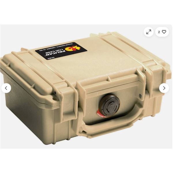 Pelican Case Model 1120 Desert Tan with Pick Foam