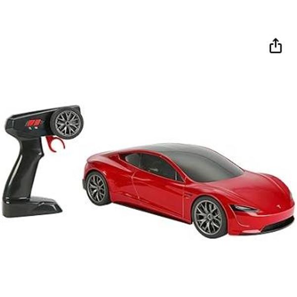 Mattel Hot Wheels RC Tesla Roadster, ITM/ART 1744457, Ages 8+