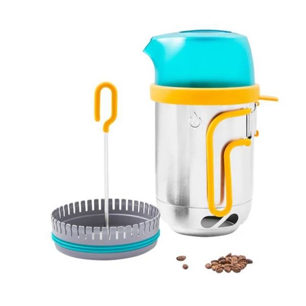 BioLite CampStove KettlePot and Coffee Set with Integrated Components