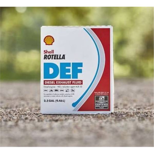 Shell Rotella DEF Diesel Exhaust Fluid, 9.46 L (2.5 Gal)