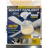 Image 2 : Bell+Howell Socket Fanlight with 1000 Lumens and Remote Control