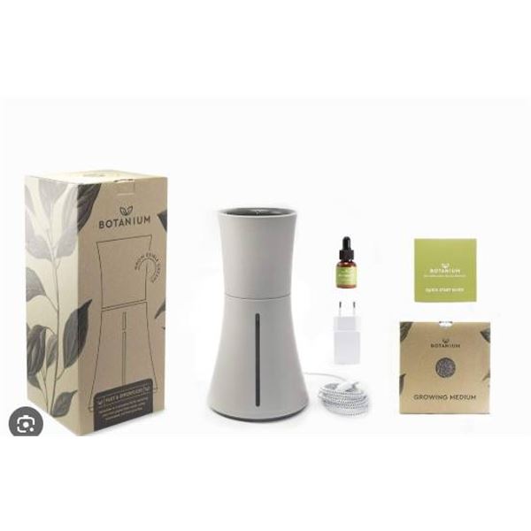 Botanium Self-Watering Planter for Edible Greens and Herbs