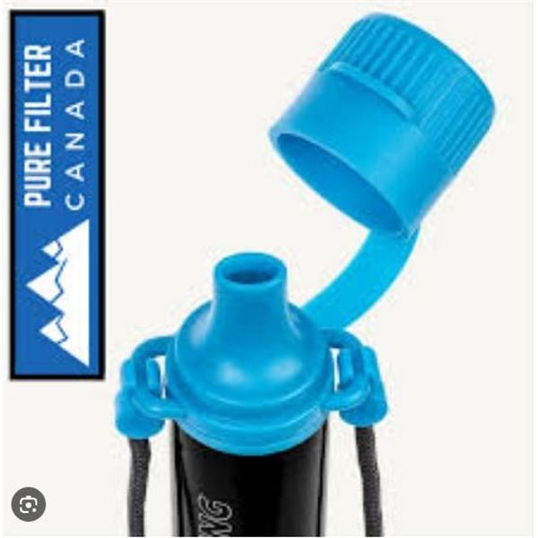 Alexapure Survival Spring Field-Ready Water Filter, Filters Up to 300 Gallons
