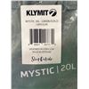 Image 4 : Klymit Mystic 20L Backpack in Green/Gold (Model 12MYGC20C)