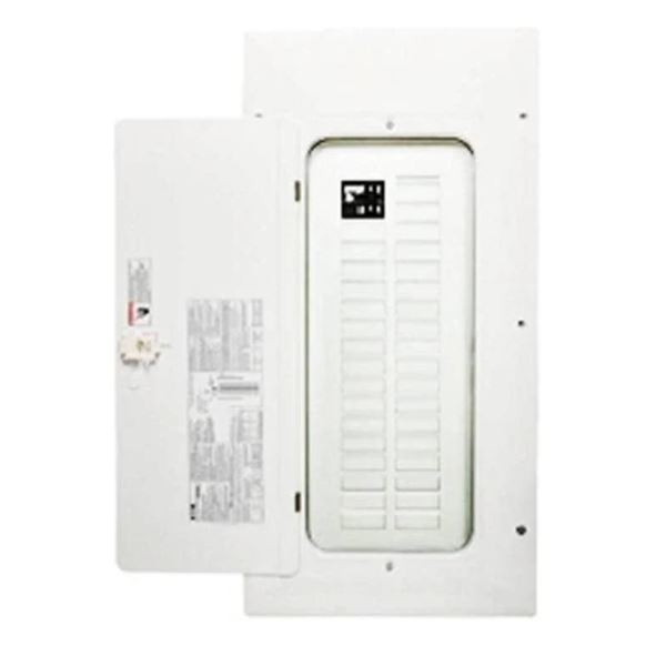 Eaton 100 Amp 30/60 Circuit Loadcentre with Panel and Breaker, Plug-On Neutral