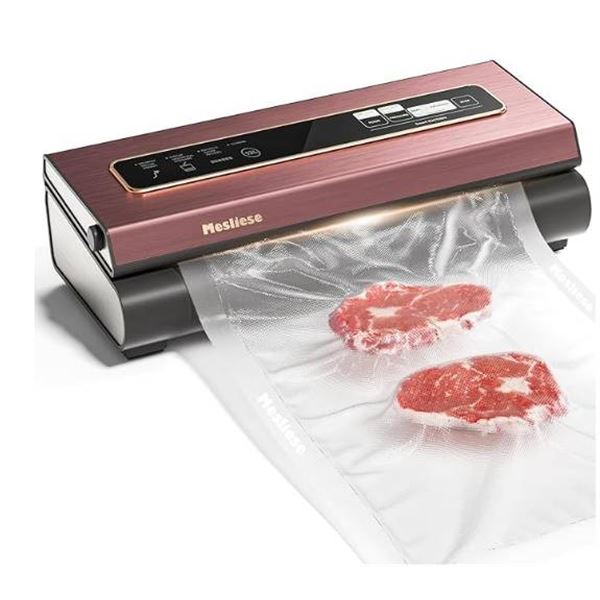 Mesliese VS6601 Vacuum Sealer Machine With Accessories and Bags