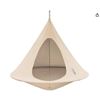 Image 1 : Cacoon Hanging Chair With Circular Design and Front Entry Opening