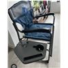 Image 1 : Timber Ridge Outdoor Folding Chair with Side Table Including Cup Holder