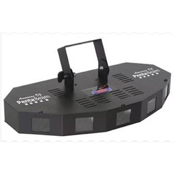 American DJ Penta Beam Model 31 Stage Light Unit with 120V Power Specs