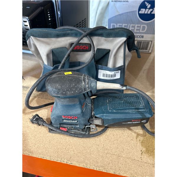 Bosch 1297D SheetLoc Palm Sander with Microfilter System