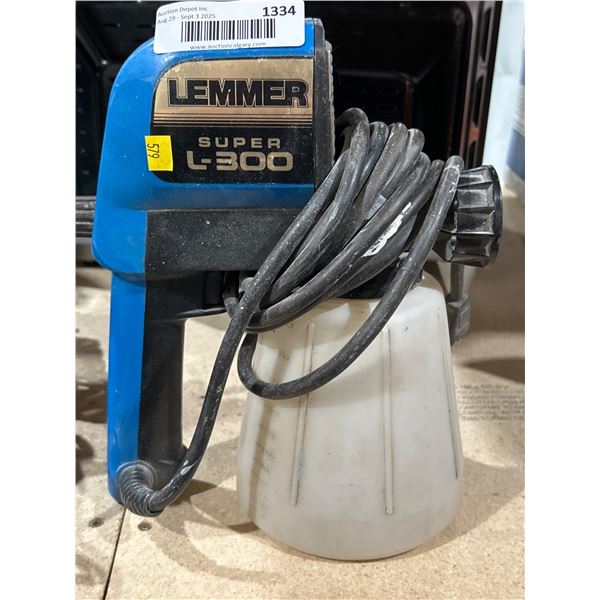 Lemmer Super L-300 Paint Sprayer 120V 2.0A 60Hz