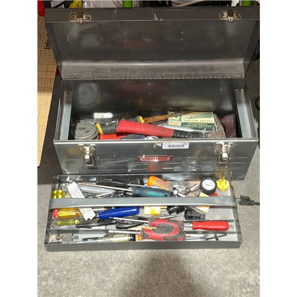 Craftsman Metal Tool Chest with Assorted Tools