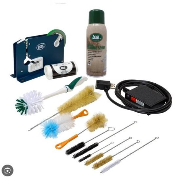 LEM Grinder Accessory Kit With Grinder Foot Switch and Packaging System
