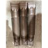 Image 2 : Amerimax Flex-A-Spout Downspout Extension, Lot of 3, Brown