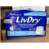 Image 2 : LivDry Protective Underwear 18 Count Small Overnight Absorbency