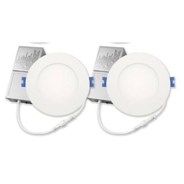 Leadvision ZLEDBox 4-Inch Slim Recessed Lights (Lot of 2)