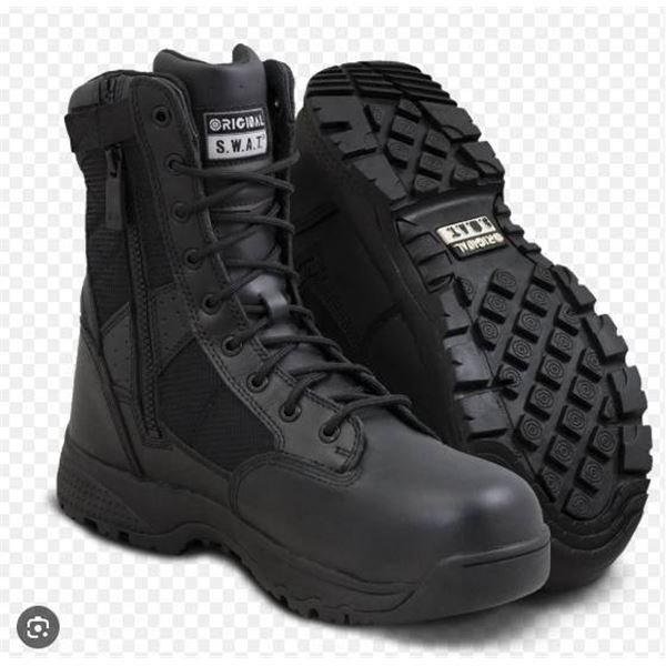 Original S.W.A.T. Classic 9″ WP SZ Safety Boots, Size 8, Model 2270
