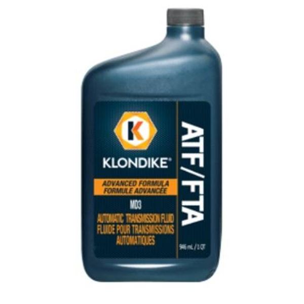 Klondike ATF/FTA MD3 Automatic Transmission Fluid, 946ml, Set of 12
