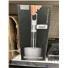 Image 2 : simplehuman Paper Towel Pump, Standing Paper Towel Holder with Spray Bottle, Brushed Stainless Steel