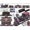 Image 1 : R/C Rail Steam Train Set with 2.4GHz Remote Control for Ages 3 and Up