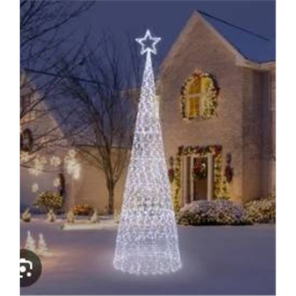 LED Cone Tree with 2000 Micro LED Lights, 3m (10ft) Height