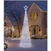 Image 1 : LED Cone Tree with 2000 Micro LED Lights, 3m (10ft) Height