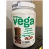 Image 1 : Vega Protein and Greens – Chocolate Flavor – 521g Container