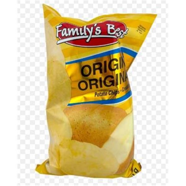 Family’s Best Potato Chips 130g, Lot of 14
