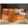 Image 2 : Poppi Orange Soda 12 Cans, 356ml Each
