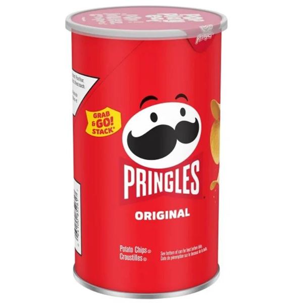 Pringles Snack Crisps, 12 x 67g Cans