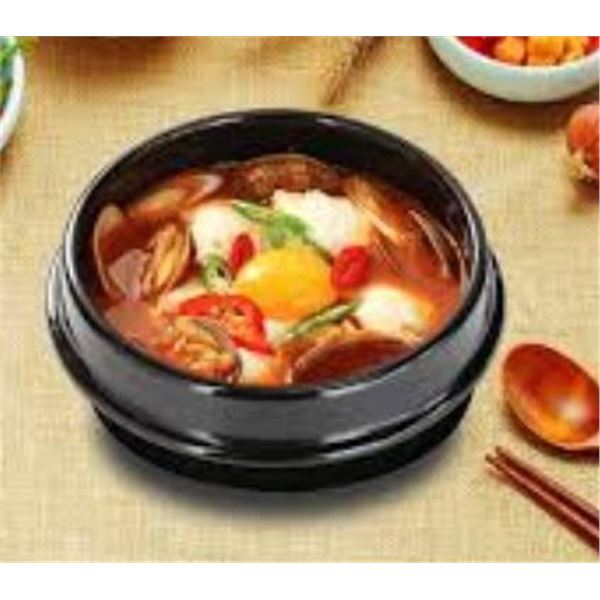 Han-Chef Authentic Spicy Soft Tofu Soup, 8 Pouches, 1.4 L Total