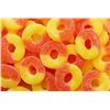 Image 1 : Case of 12 Bags of K Brand Peach Rings, 155g Each