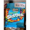Image 2 : Skittles Tropical 170g Pack, Case of 12 Units