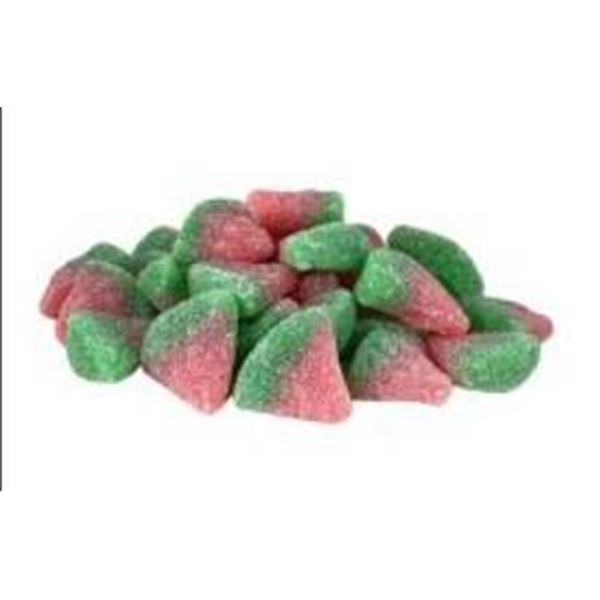 Mighty Marked Goods 150g Sour Watermelon Slices (12 Packs)