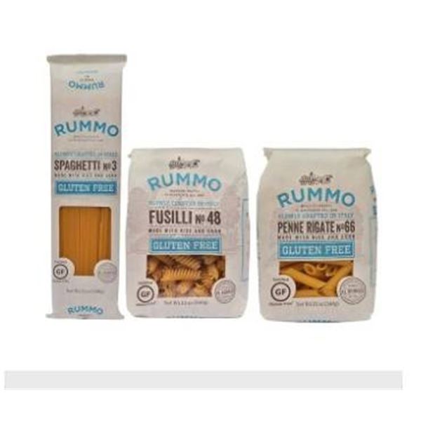 Rummo Gluten-Free Pasta Assortment – Fusilli, Penne, Spaghetti – 6 x 340g