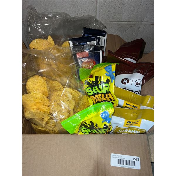 Mixed lot of bagged Snacks