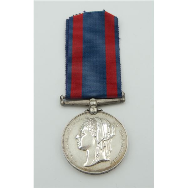 #4 1885 North West Canada Medal 63rd Rifles Lieut