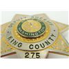 Image 12 : #12 USA Deputy Sherrif King County 275 Badge