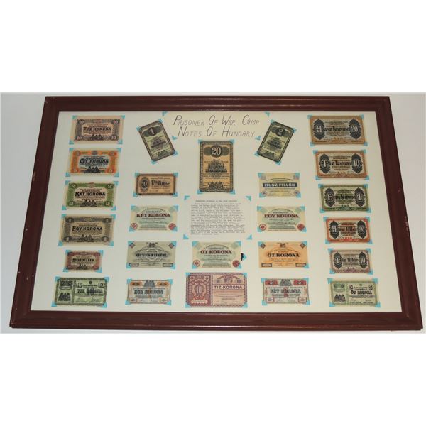 #17 25 World War One Hungarian German POW Money