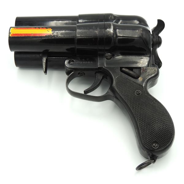 #21 WW2 Japanese Type 90 3 Barrel Flare Pistol