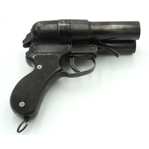 #22 WW2 Japanese Type 90 2 Barrel Flare Pistol