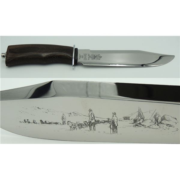 #39  Wilkinson Sword RCMP Bowie Knife Engraved