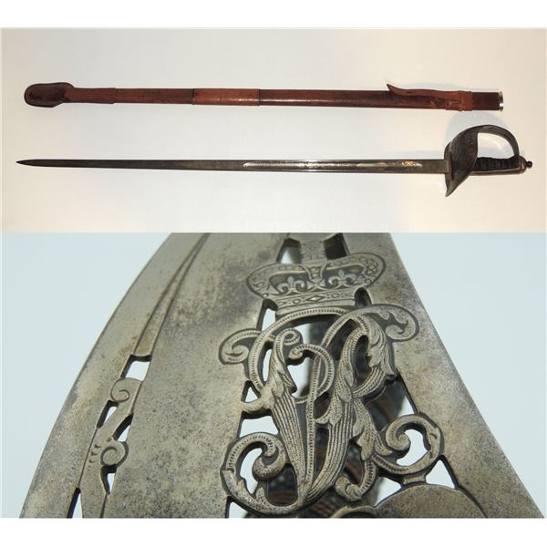 #41 1897 WW1 Fenton Bros Infantry Officer's Sword