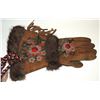 Image 3 : #46 Antique First Nations Beadwork Gloves Gauntlet