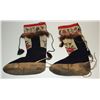 Image 3 : #47  Antique First Nations stitched Boots Northern