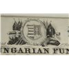 Image 7 : #50  Rare Hungarian 1848 - 1852 Forint Bill Money