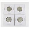 Image 1 : #60 1968 25 CENTS CANADA SILVER COIN LOT OF 4