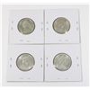 Image 2 : #60 1968 25 CENTS CANADA SILVER COIN LOT OF 4